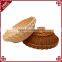 Wholesale eco-friendly food grade durable rattan empty fruit basket