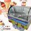 Dairy display-series Ice porridge display-series /commercial freezer /Horizontal test the daity counter