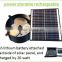vent goods New Type 30w Wall Mounted Solar Air Ventilation Fan with thermostat