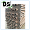 Round shaft pipe piles have a larger section modulus