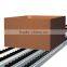 gravity flow rack roller track sliding rail carton flow rack system for pipe and joint system