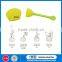 BPA free eco-friendly funny pear design Silicone Tea Leaf Filter