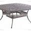 9pc outdoor elegant dining table and chair