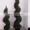 High quality artificial topiary ball tree , boxwood spiral artificial topiary tree