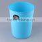 Plastic Trash Can/ Household Garbage Can with Circular Cover/Rubbish Bin