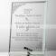 Etched Glass 25th Wedding Anniversary Plate