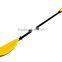 High performance and adjustable aluminum alloy kayak paddle