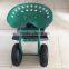 Garden hopper Rolling garden work seat cart/chair TC1852