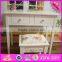 2016 Wholesale Cheap Luxury Bedroom Solid Wooden Vanity Table W08G189