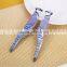 High quality animal cartoon shape best price 430 stainless steel eyebrow tweezer in beauty salon