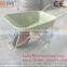 Rem WB6404 galvanized deep tray wheelbarrow for russia type gardening work use