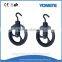 High quality selling wire rope pulley block/5 ton manual chain pulley block