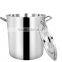 Polish Stainless Steel Commercial Soup Pots