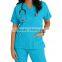Polycotton Unisex Stylish Medical Scrubs Nursing Uniform