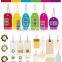2017 China custom swing tags hang tags for garments,gift,earrings