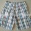 MEN'S CVC Y/D PLAID CARGO SHORTS