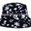 Professional Multifunctional promotional black floppy bucket hat