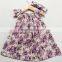 Simple Cotton Frocks Designs Baby Girl Floral Patterns Vintage Dress Little Girls Casual Dresses