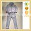 Mens slub tracksuit plain air layer tracksuit gym fitness tracksuits