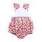 2017 New Styles Girls Bubble New Print Rainbow Stripe Ruffle Cute Baby Girls Kids Clothes Cheap Baby Romper