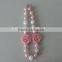 2016 baby girl flower necklace peral crystal symmetric kids clothes decor hot wholesale children jewelry