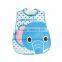 Wholesale waterproof cute newborn baby bib cartoon bib for newborn baby