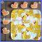 Printed cotton pressed towel/ printed pressed towel for gift
