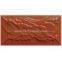 Glazed exterior wall tile