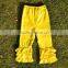 Baby Girl Boutique Chevron Pants Solid Color Ruffle Pants Kids Ruffle Bottoms Stripes Ruffle Pants