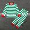 Family christmas pajamas baby stripe boutique suit designs photo children clothing sets