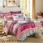 Home Textile beautiful bedding set, 100 % polyester bedding set, bed sheets for double bed