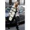 SJ062-01 Fur Cream Rabbit Fur Combined With PU Leather Jacket China