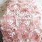 High Quality Fancy Pink Rosette Table Runner Wedding