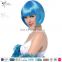 Styler Brand women bob hair wig halloween short straight blue wig
