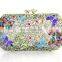 Colorful wedding clutch bag/evening bag/rehinestone purse evening clutch bag/crystal purse clutch bag