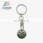 Top sell custom metal souvenir supermarket shopping trolley coin locks