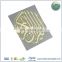 Custom Electroforming Nickel Metal sticker, Fashion Shiny Gold Metal Decorative Logo Label Sticker
