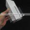 Tabletop 3 sides acrylic revolving brochure display holder stand