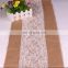 linen dinner table runner for wedding banquet decoration