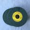 Imported honeycomb large hole vitrified green silicon carbide grinding wheel for rubber etc