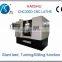 CNC300D ЧПУ токарный станок для резки металла с силовым фрезерным головком