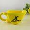 13oz Porcelain Coffee Excavator Mugs Shape Creative Innovative Night Club Alcohol Design Funny Yellow Digger Ceramic Beer Mug