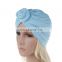 Stretchy India turban hat  Mom and me knotted Flower Turban Headwrap  cap parent-child Women Headscarf Chemo Cap Day  Night