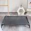 HQP-JJ03 HongQiang Manufacturer Raised Outdoor Stainless Steel Pet Dog Elevated Bed Waterproof Outdoor Dog Bed