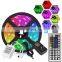 SMD5050 RGB 150LEDS 5M 44KEY controller with power adapter led strip kit light