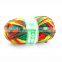lenuo Wool produced by Chinese factory, used for knitting wool yarn, colored silk wig yarn