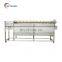 SUS304 with screw peeling machine industrial potato washing machine