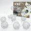 YIWO Holiday Decoration Christmas Led Light Silver Metal Ball Shaped String Lights Golden Fairy Lights For Home Party Decoration