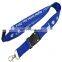 Free Sample Custom Logo Heat Transfer Printing Neck Breakaway Polyester Keychain Lanyard USB Drive with Buckle