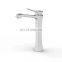 Nickle Brushed Kitchen Faucet Pull Down Hot and Cold Water Tap Deck Mounted
